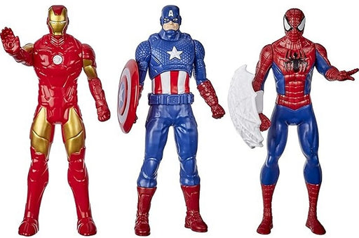 Marvel 3-pack Iron Man, Captain America, Spiderman