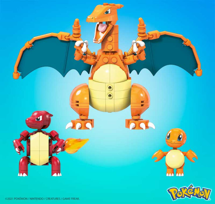 Mega Construx Pokemon Charmander Evolution -rakennussetti