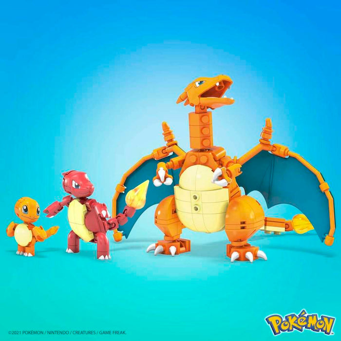 Mega Construx Pokemon Charmander Evolution -rakennussetti