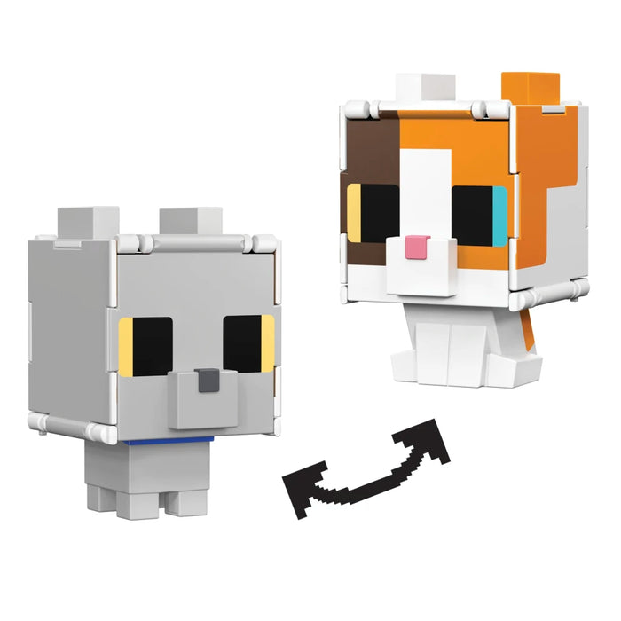 Minecraft Flippin figs Kissa figuuri