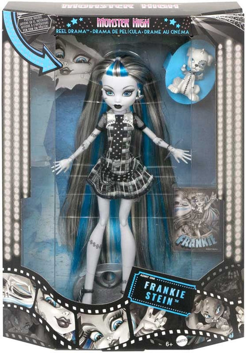 Monster High Reel Drama Frankie Stein -nukke