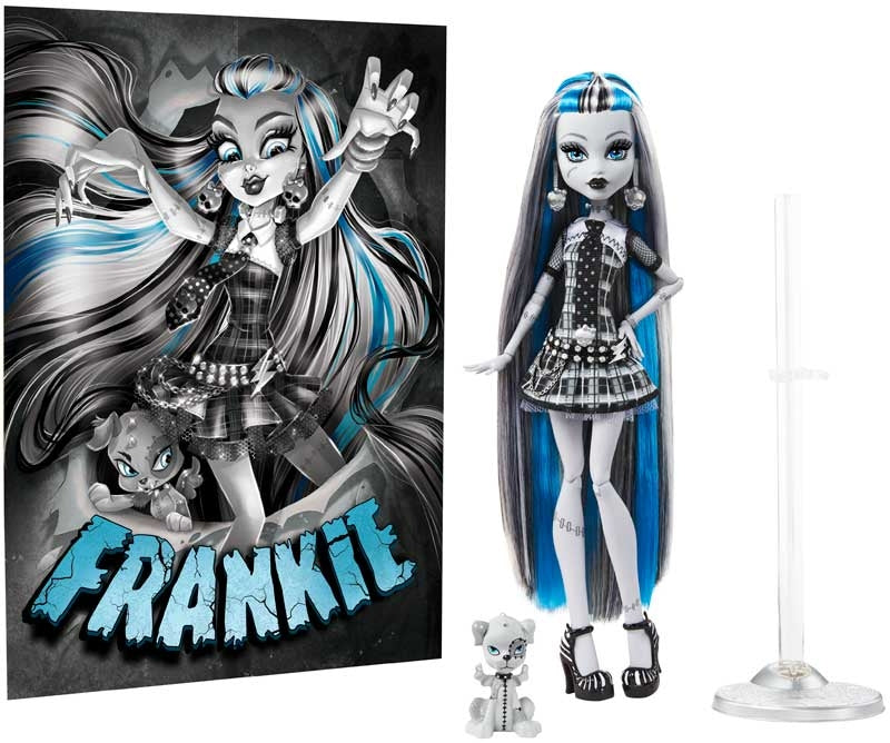 Monster High Reel Drama Frankie Stein -nukke