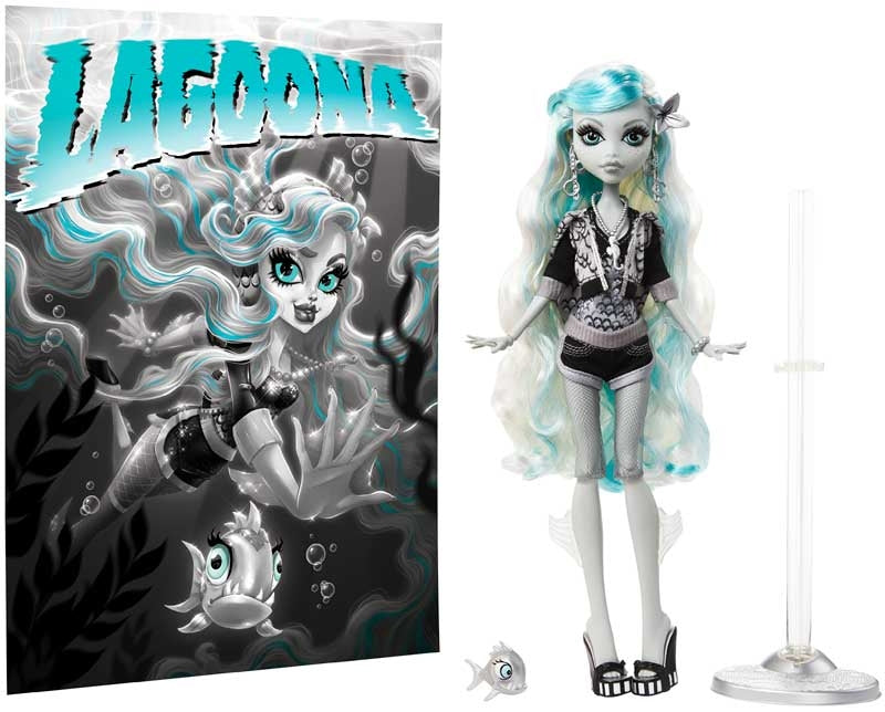 Monster High Reel Drama Lagoona Blue -nukke