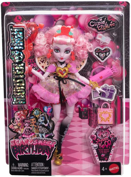 Monster High Scary Sweet Birthday Cupid Asteria -nukke