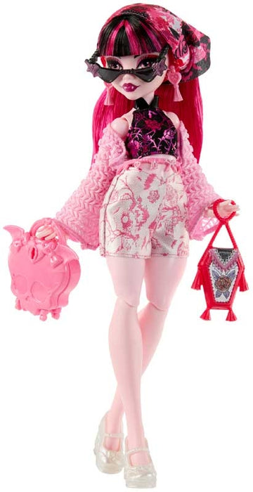 Monster High Skullmate Secrets Draculaura Oasis -nukke