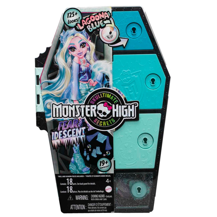 Monster High Skulltimate Secrets Lagoona Blue nukke ja vaatekaappi
