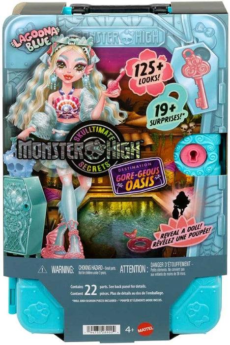Monster High Skullmate Secrets Lagoona Blue Oasis -nukke