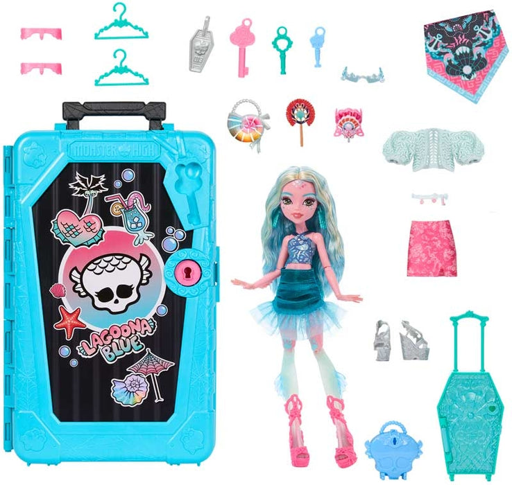 Monster High Skullmate Secrets Lagoona Blue Oasis -nukke