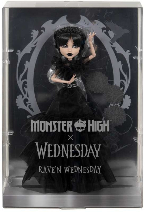 Monster High Wednesday Raven's dress -nukke