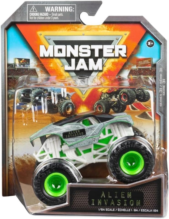 Monster Jam Alien Invasion monsteri auto 1:64