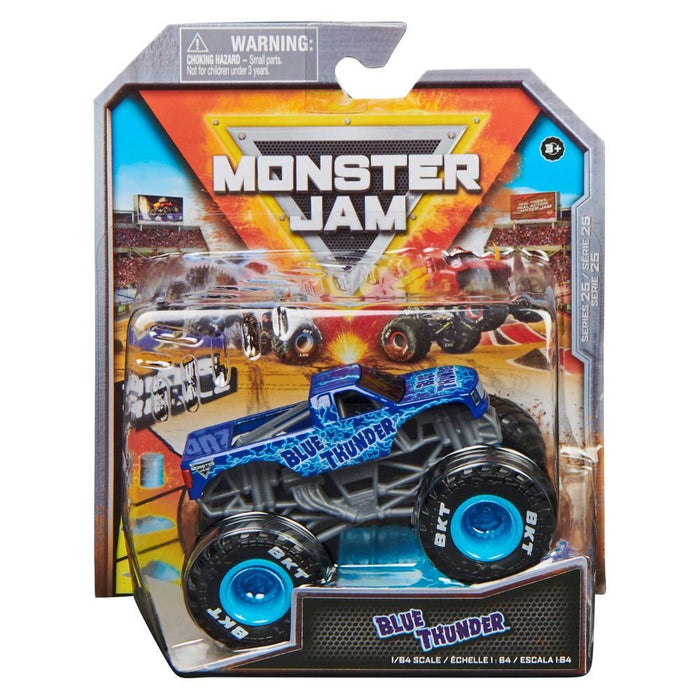 Monster Jam Blue Thunder monsteri auto 1:64