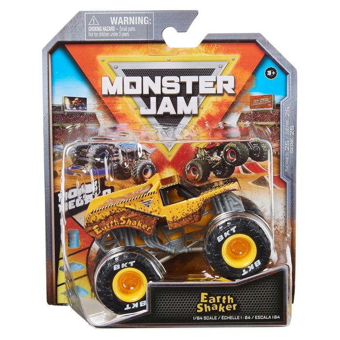 Monster Jam Earth Shaker monsteri auto 1:64