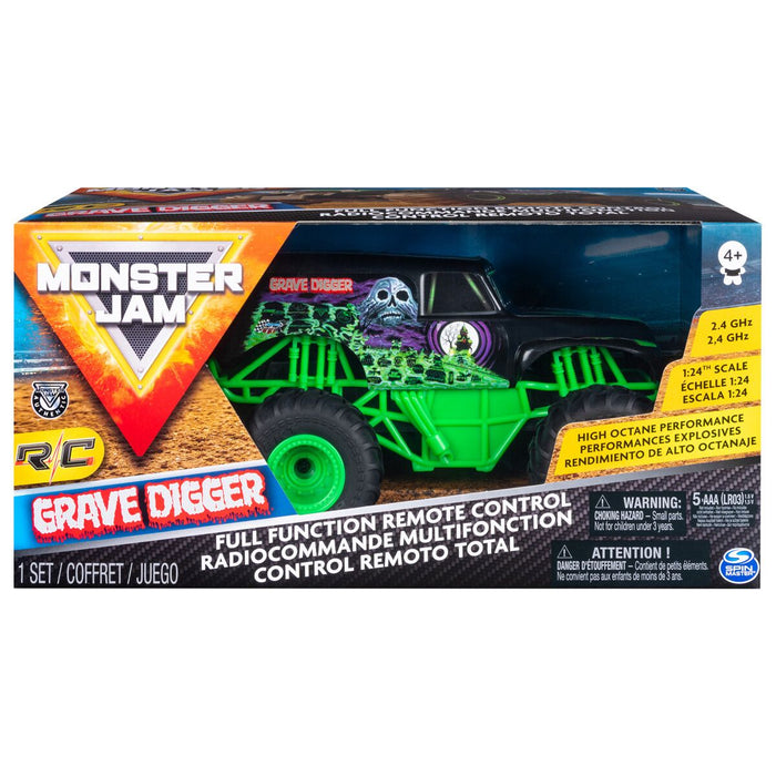 Monster Jam Grave Digger kauko-ohjattava Auto