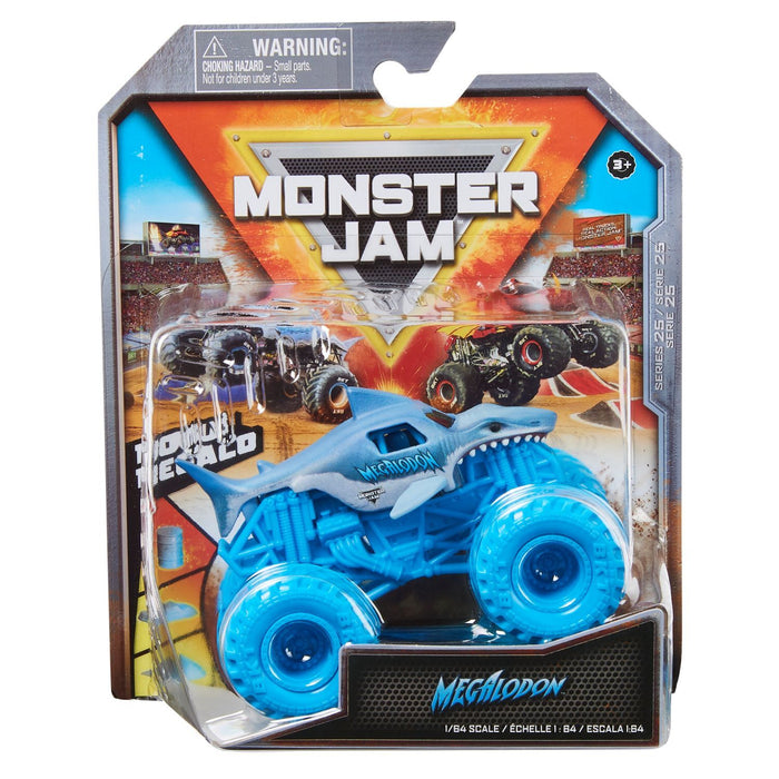 Monster Jam Megalodon monsteri auto 1:64