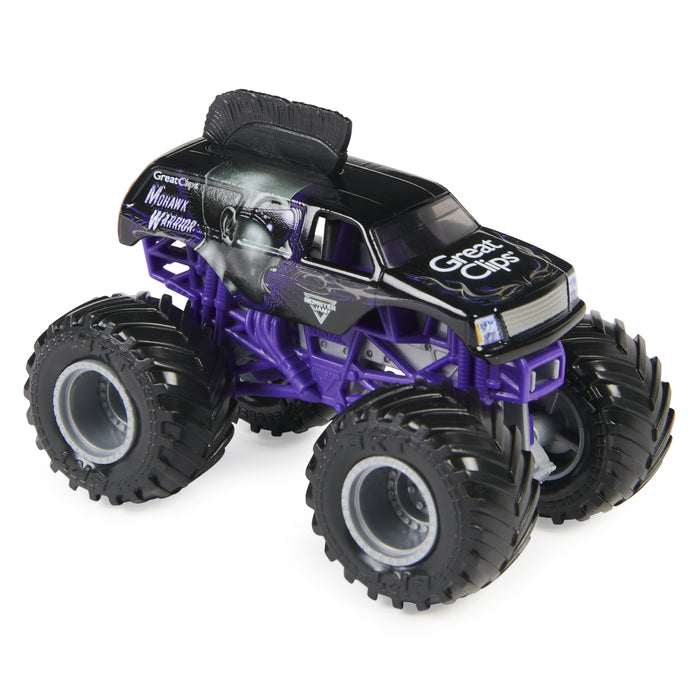 Monster Jam Mohawk Warrior monsteri auto 1:64