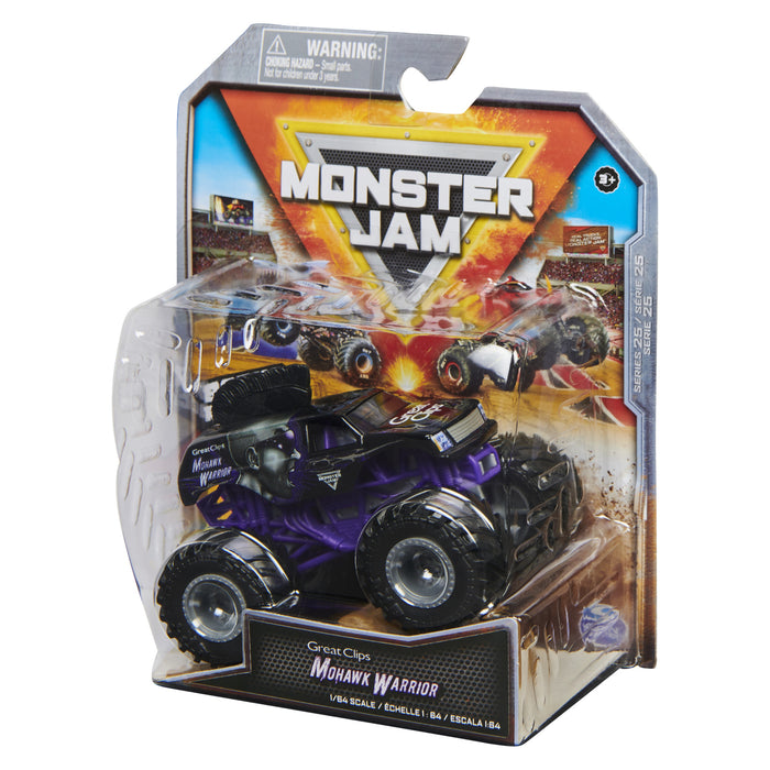 Monster Jam Mohawk Warrior monsteri auto 1:64