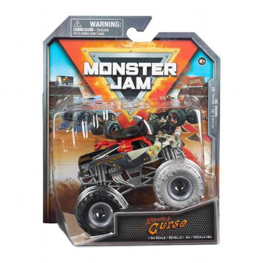 Monster Jam Pirate's Curse monsteri auto 1:64