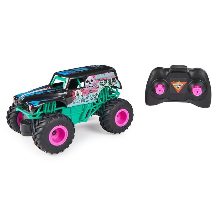 Monster Jam RC Neon Grave Digger kauko-ohjattava Auto