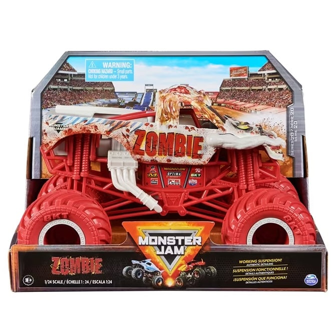 Monster Jam Collector Zombie auto 1:24