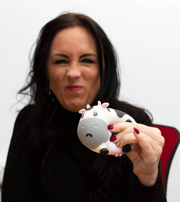 Moody Cow puristeltava Stressi fidget lelu