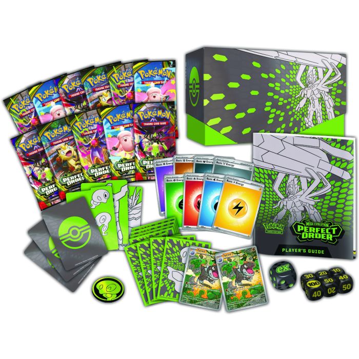 Pokemon TCG: ME03 Mega Evolution - Elite Trainer Box - Perfect Order - Ennakkotilaus