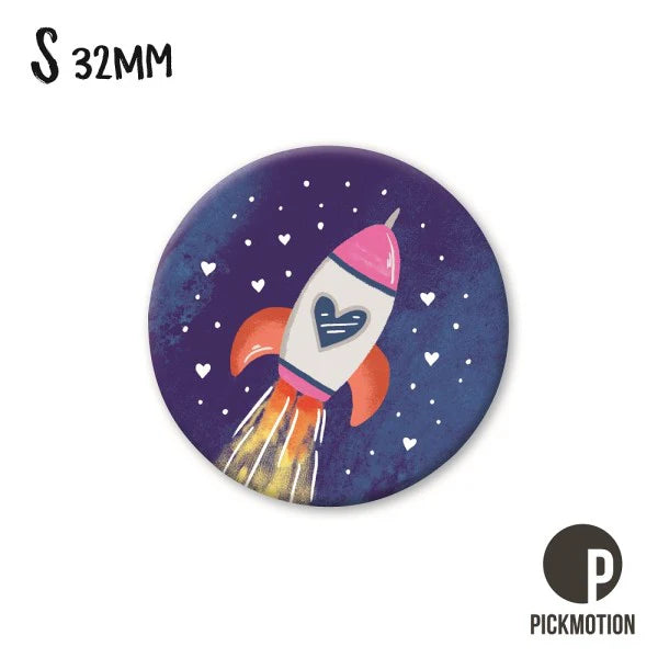 Pickmotion Avaruusraketti - magneetti