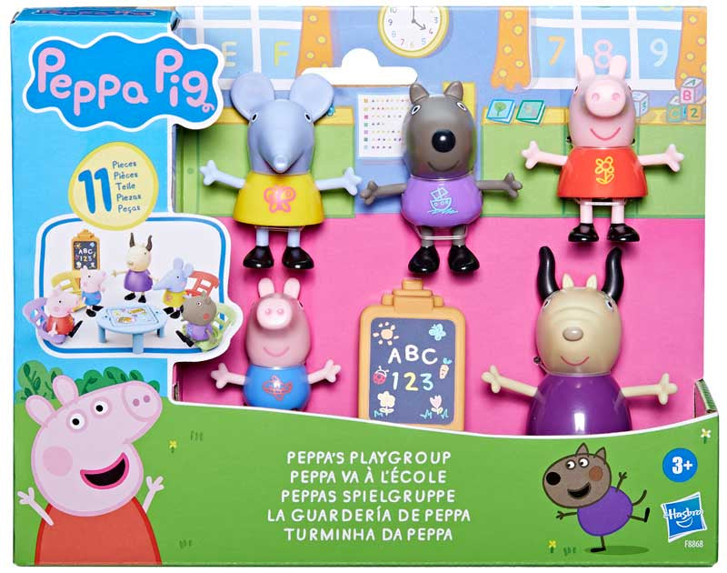 Pipsa Possu päiväkodissa -leikkisetti