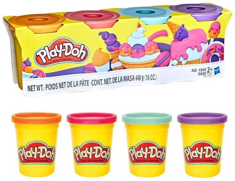 Play-Doh muovailuvaha 4kpl pakkaus
