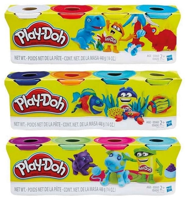 Play-Doh muovailuvaha 4kpl pakkaus