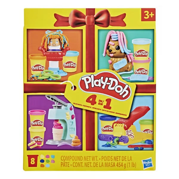 Play-Doh Classic mini 4in1 muovailuvaha leikkisetti