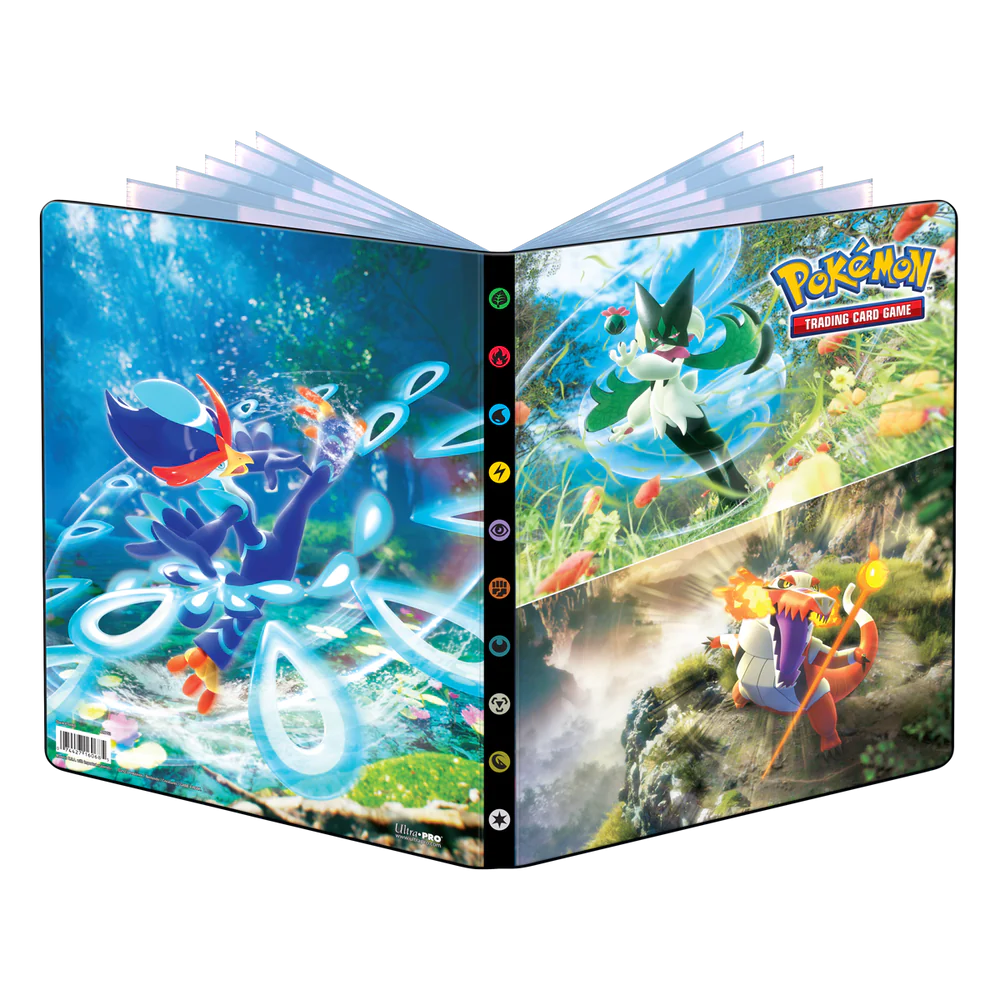 Pokemon Scarlet & Violet A4 - iso kansio korteille— Elli Madelli