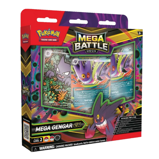 Pokémon Mega Battle Deck Ex Gengar keräilykortti pakkaus
