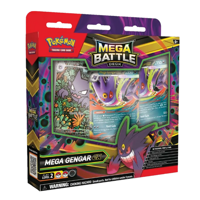 Pokémon Mega Battle Deck Ex Gengar keräilykortti pakkaus