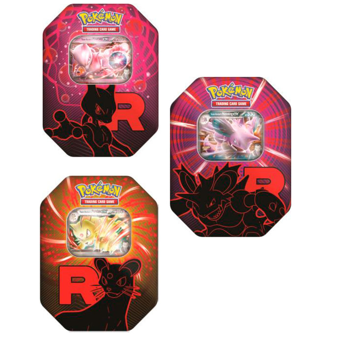 Pokémon Team Rocket's Tin Persian Ex - keräilykortti pakkaus