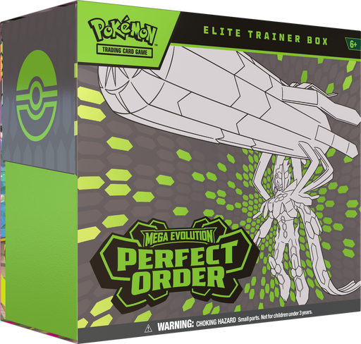 Pokemon TCG: ME03 Mega Evolution - Elite Trainer Box - Perfect Order - Ennakkotilaus