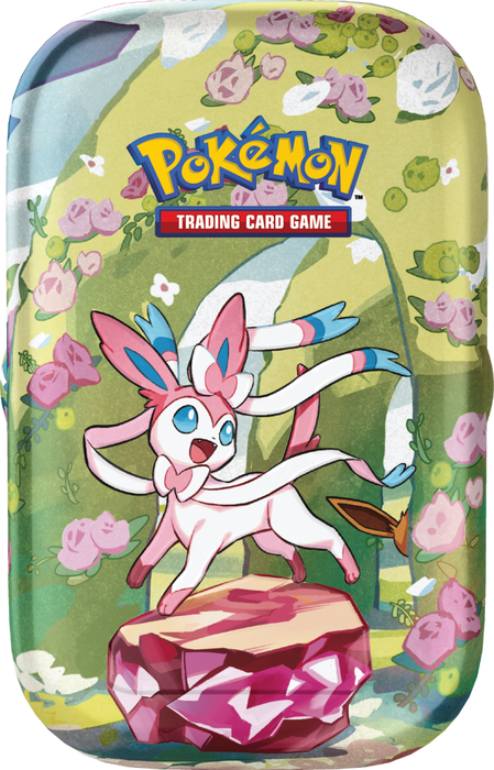 Pokémon Scarlet & Violet 8.5 Prismatic Evolutions Mini Tin - Sylveon