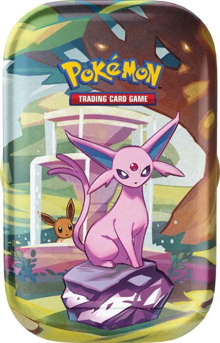 Pokémon Scarlet & Violet 8.5 Prismatic Evolutions Mini Tin - Espeon