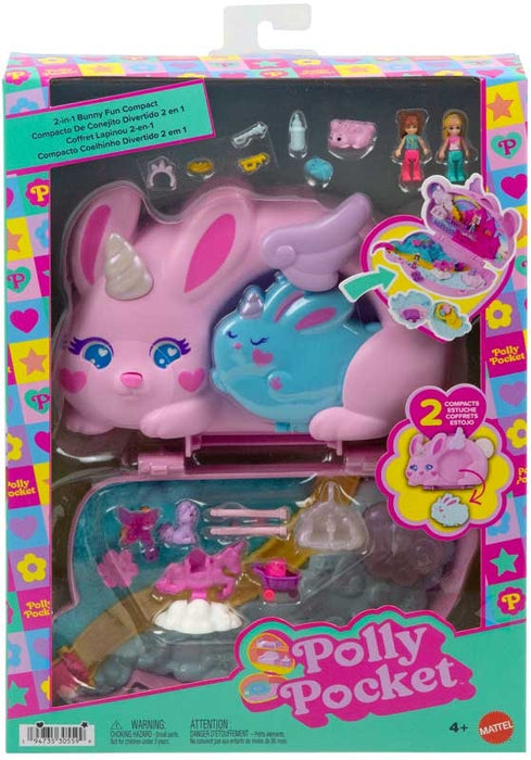 Polly Pocket 2in1 Bunny -leikkisetti