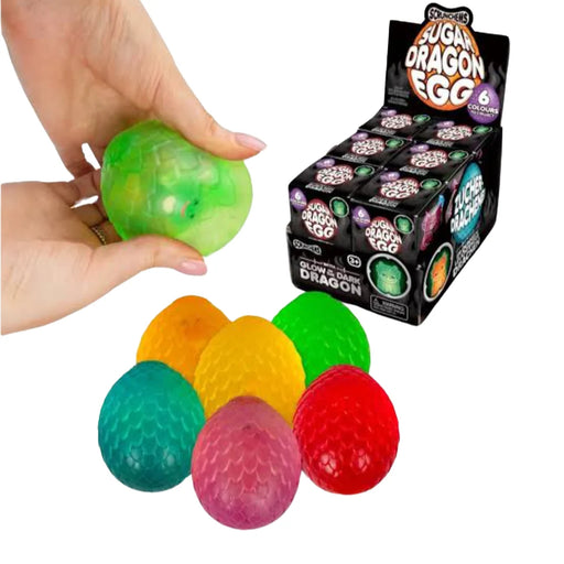 Scrunchems Sugar Dragon Egg stressi lelu