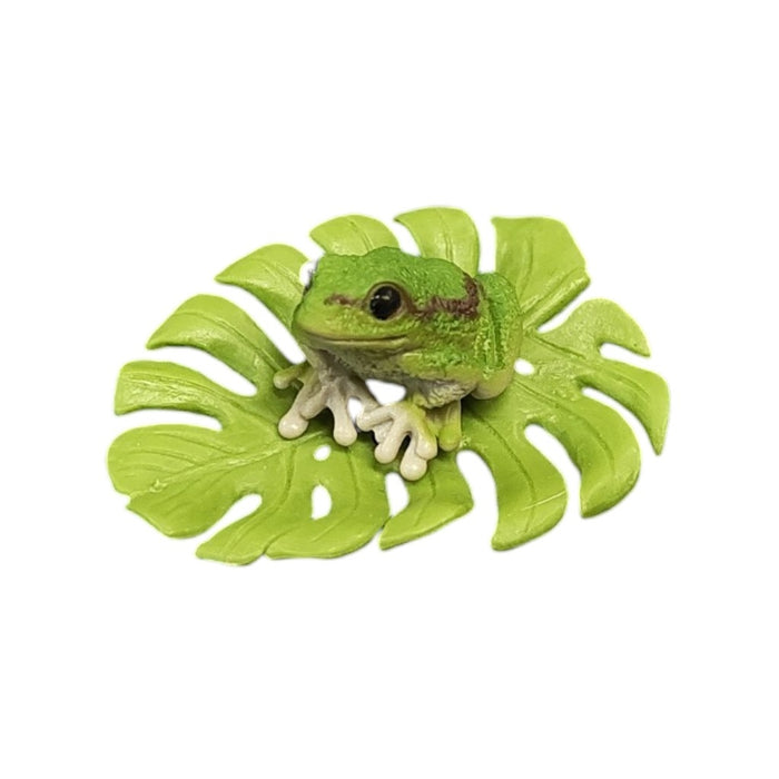 Schleich mini Sammakko ja Lehti - Second Hand
