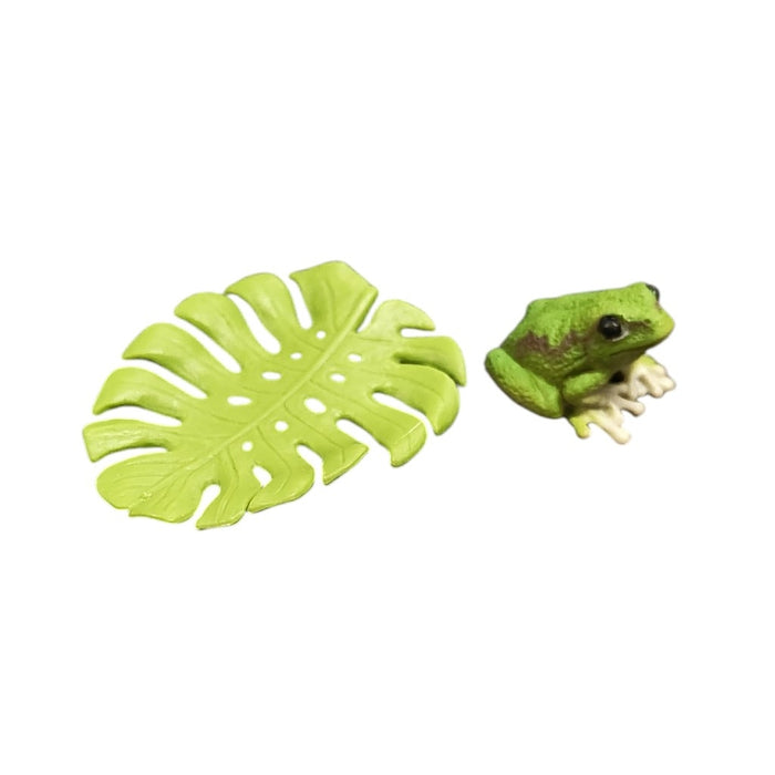 Schleich mini Sammakko ja Lehti - Second Hand