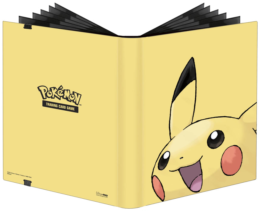 Pokemon Pikachu 9-P Premium Pro Binder - iso kansio korteille