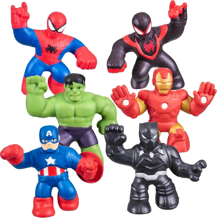 Goo Jit Zu Marvel Mega Mini 6 hahmon pakkaus