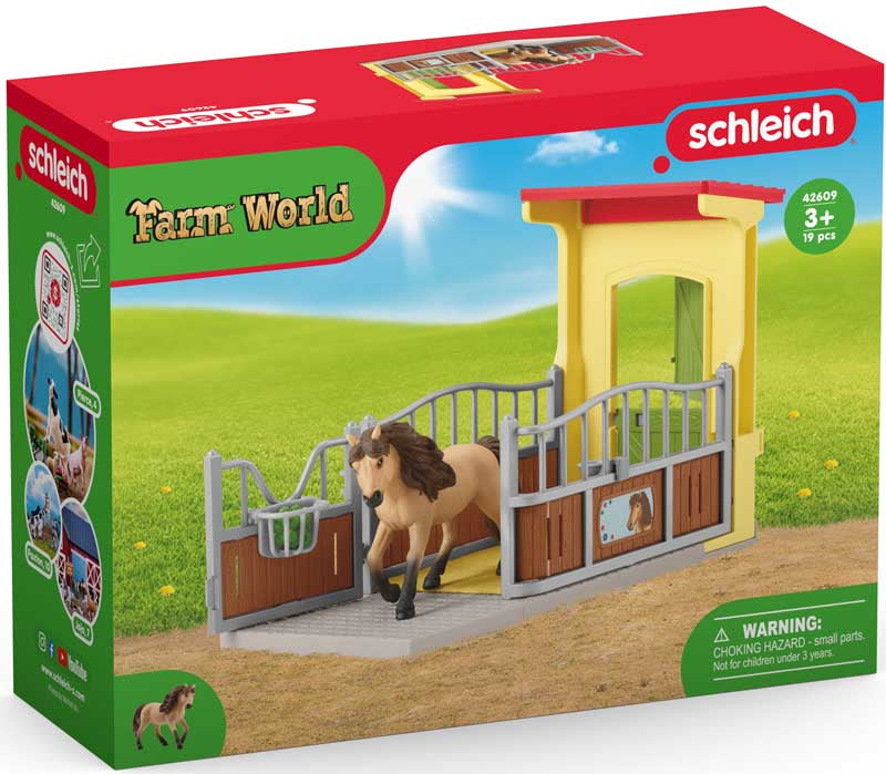 Schleich 42609 Pilttuu ja Islannin hevonen