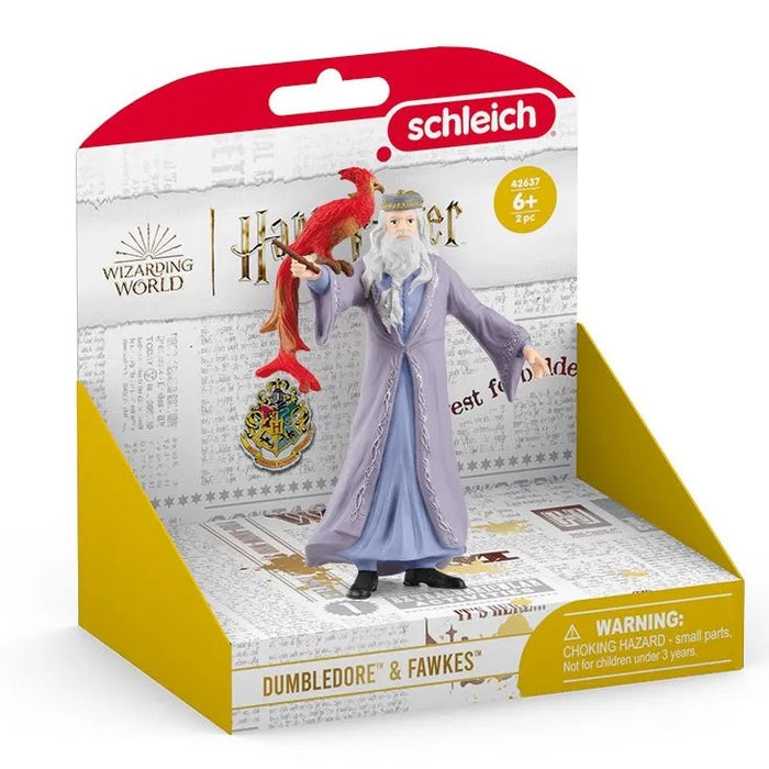 Schleich Harry Potter 42637 Dumbledore ja Hawkes