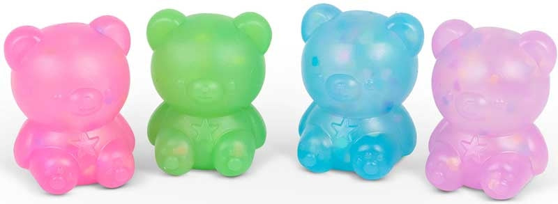 Scrunchems Squish nalle puristelu lelu 1kpl -lajitelma