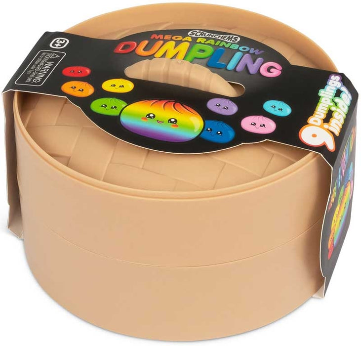 Scrunchems MEGA Rainbow Dumpling yllätys pakkaus
