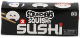Scrunchems Squishy Sushi 3kpl puristelu fidget lelu
