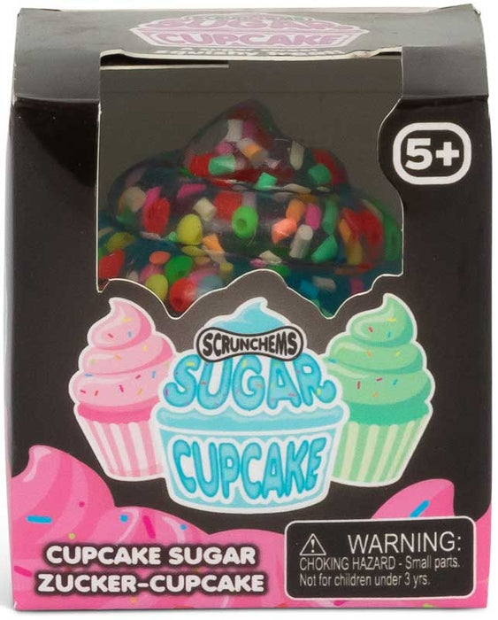 Scrunchems Sugar Cupcake puristelu lelu 1kpl -lajitelma