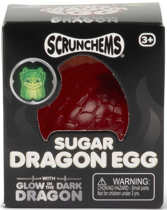 Scrunchems Sugar Dragon Egg stressi lelu